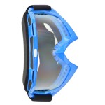 Ski / Snowboard and Other sports goggles, unisex, universal size, blue frame - transparent lens, O1ALT